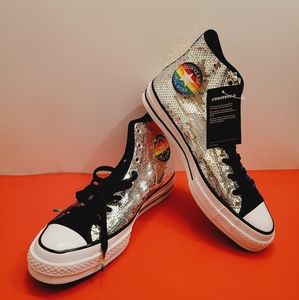 Converse Chuck 70 Hi Pride Sequined Sneaker167755